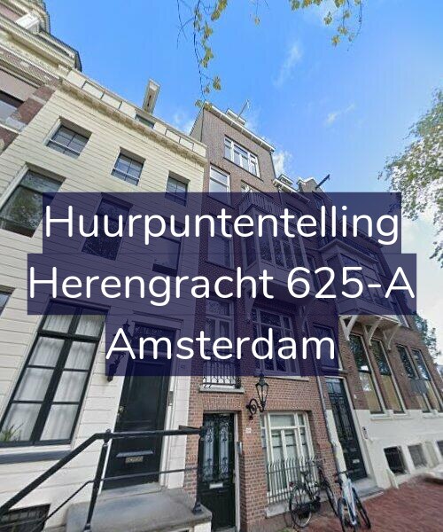Foto gevel Huurpuntentelling voor Herengracht 625-A, Amsterdam