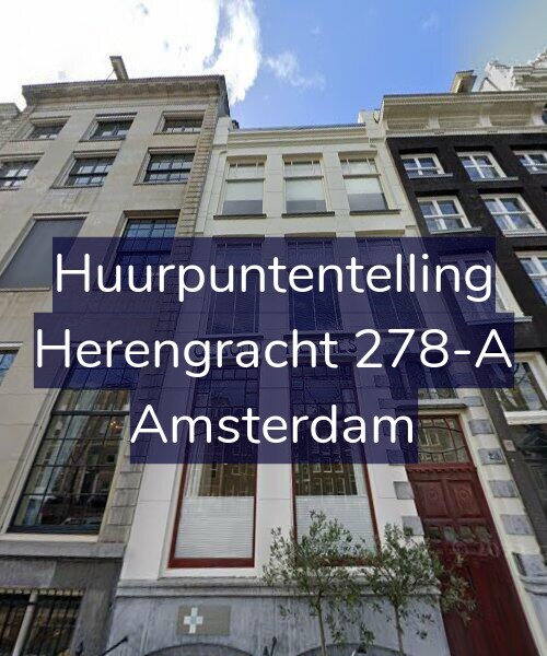 Foto gevel Huurpuntentelling voor Herengracht 278-A, Amsterdam