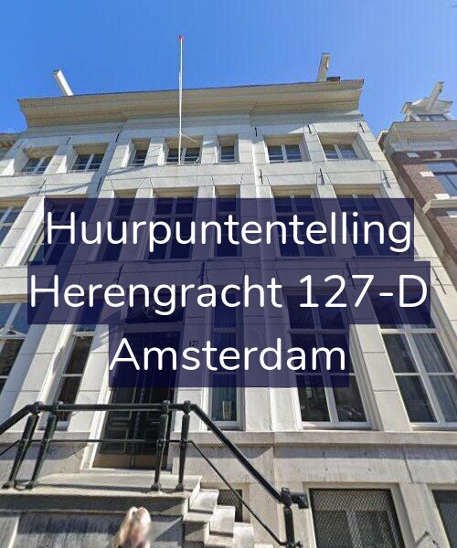Foto gevel Huurpuntentelling voor Herengracht 127-D, Amsterdam