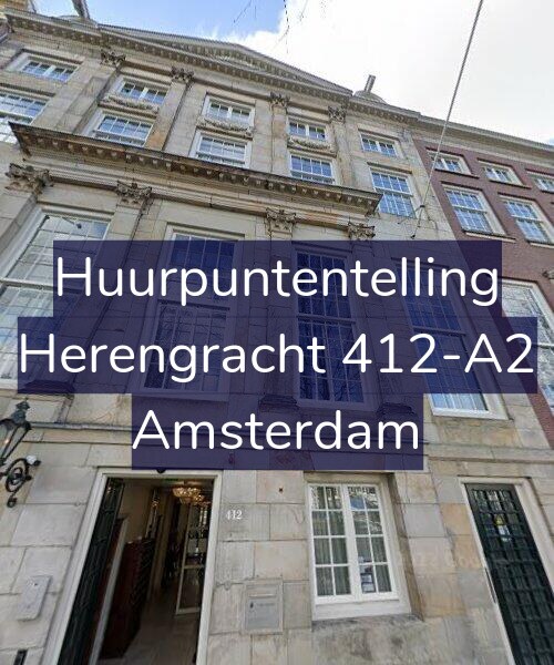 Foto gevel Huurpuntentelling voor Herengracht 412-A2, Amsterdam