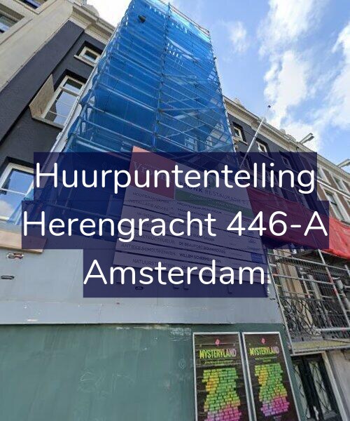 Foto gevel Huurpuntentelling voor Herengracht 446-A, Amsterdam