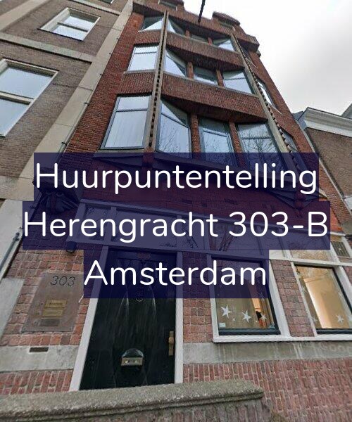 Foto gevel Huurpuntentelling voor Herengracht 303-B, Amsterdam