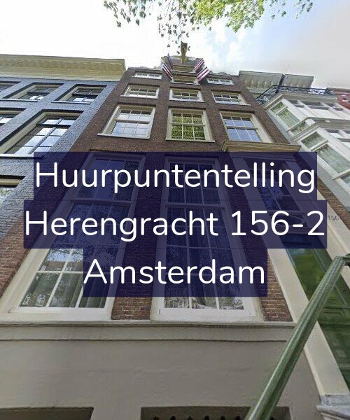 Foto gevel Huurpuntentelling voor Herengracht 156-2, Amsterdam