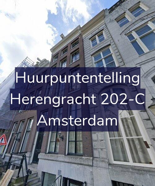 Foto gevel Huurpuntentelling voor Herengracht 202-C, Amsterdam