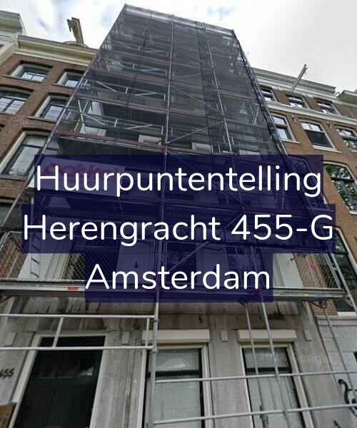 Foto gevel Huurpuntentelling voor Herengracht 455-G, Amsterdam