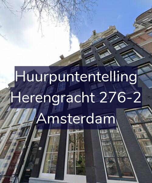 Foto gevel Huurpuntentelling voor Herengracht 276-2, Amsterdam