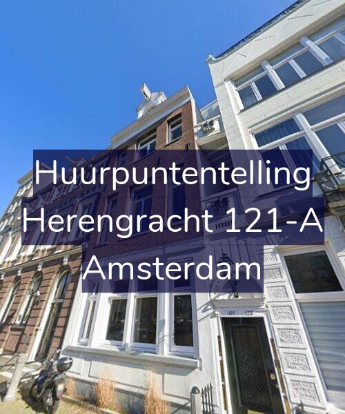 Foto gevel Huurpuntentelling voor Herengracht 121-A, Amsterdam