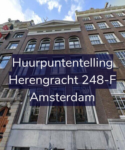 Foto gevel Huurpuntentelling voor Herengracht 248-F, Amsterdam