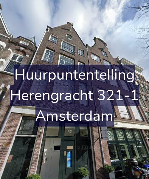 Foto gevel Huurpuntentelling voor Herengracht 321-1, Amsterdam
