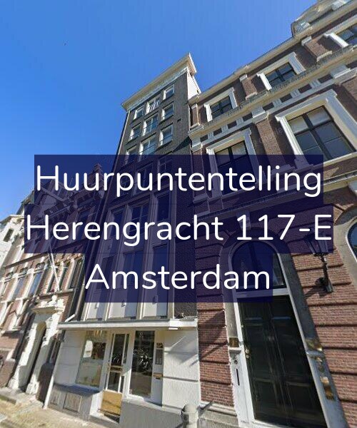 Foto gevel Huurpuntentelling voor Herengracht 117-E, Amsterdam