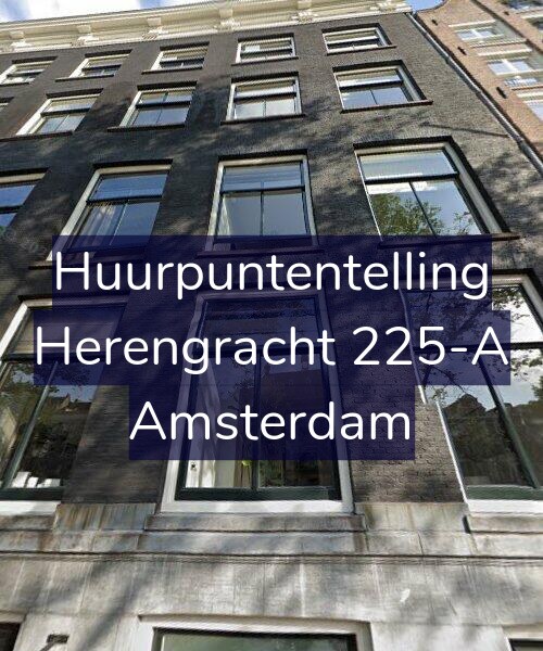 Foto gevel Huurpuntentelling voor Herengracht 225-A, Amsterdam