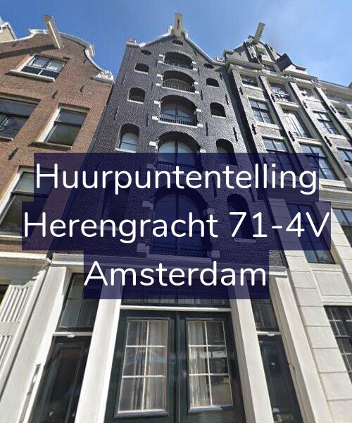 Foto gevel Huurpuntentelling voor Herengracht 71-4V, Amsterdam