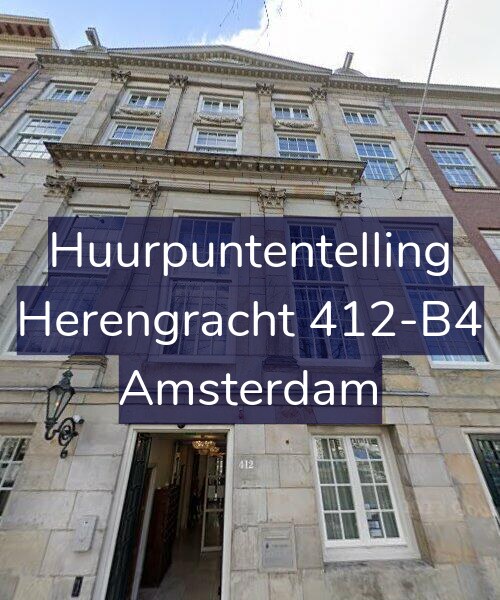 Foto gevel Huurpuntentelling voor Herengracht 412-B4, Amsterdam