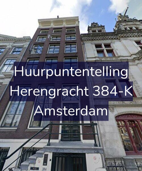 Foto gevel Huurpuntentelling voor Herengracht 384-K, Amsterdam