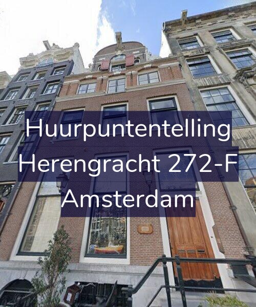 Foto gevel Huurpuntentelling voor Herengracht 272-F, Amsterdam