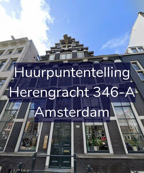 Foto gevel Huurpuntentelling voor Herengracht 346-A, Amsterdam