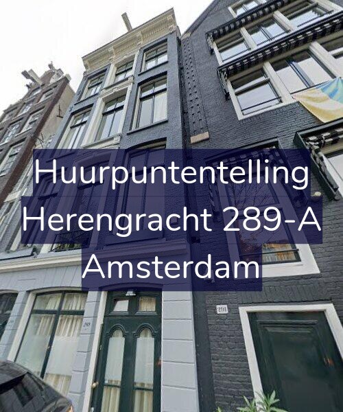 Foto gevel Huurpuntentelling voor Herengracht 289-A, Amsterdam