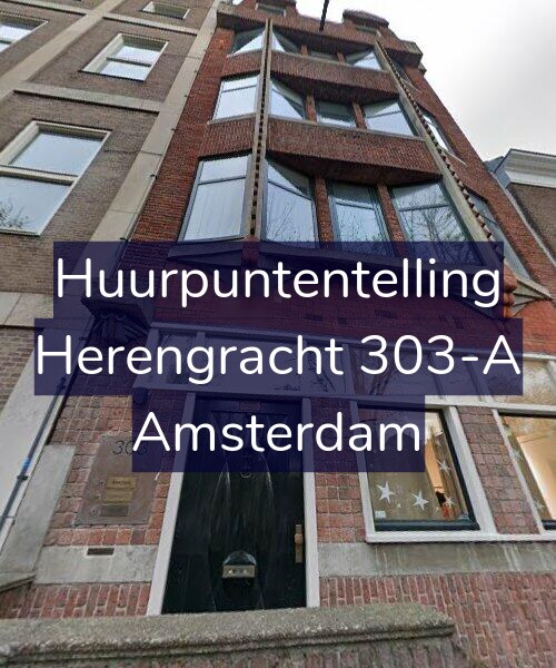 Foto gevel Huurpuntentelling voor Herengracht 303-A, Amsterdam