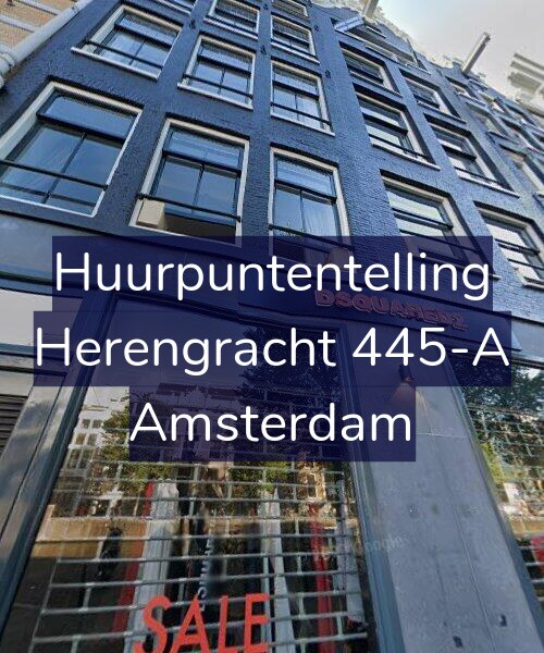 Foto gevel Huurpuntentelling voor Herengracht 445-A, Amsterdam