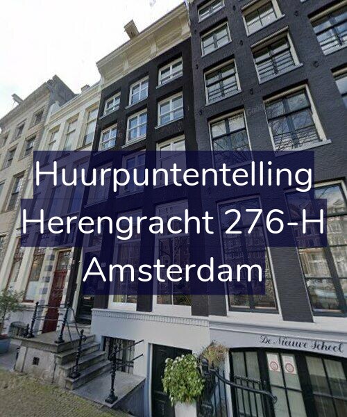 Foto gevel Huurpuntentelling voor Herengracht 276-H, Amsterdam