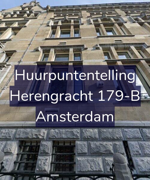 Foto gevel Huurpuntentelling voor Herengracht 179-B, Amsterdam