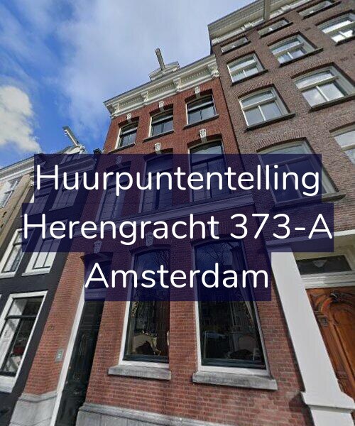 Foto gevel Huurpuntentelling voor Herengracht 373-A, Amsterdam