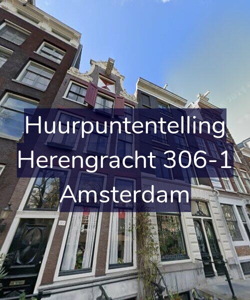 Foto gevel Huurpuntentelling voor Herengracht 306-1, Amsterdam