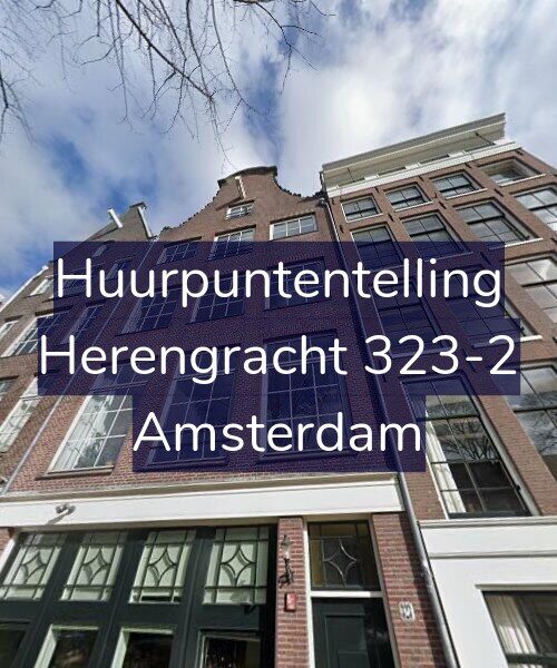 Foto gevel Huurpuntentelling voor Herengracht 323-2, Amsterdam