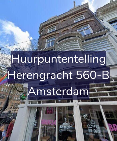 Foto gevel Huurpuntentelling voor Herengracht 560-B, Amsterdam