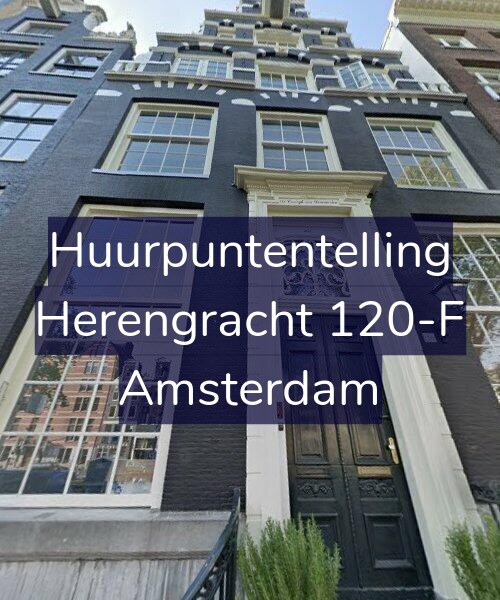 Foto gevel Huurpuntentelling voor Herengracht 120-F, Amsterdam