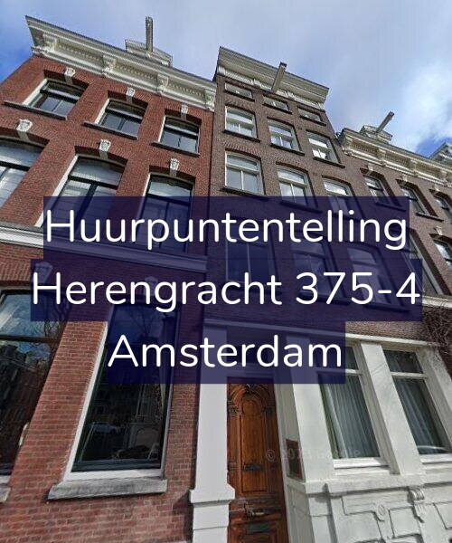 Foto gevel Huurpuntentelling voor Herengracht 375-4, Amsterdam