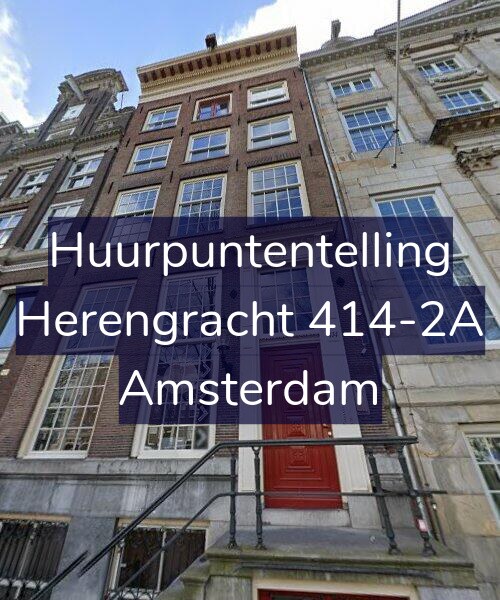 Foto gevel Huurpuntentelling voor Herengracht 414-2A, Amsterdam