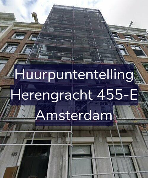 Foto gevel Huurpuntentelling voor Herengracht 455-E, Amsterdam