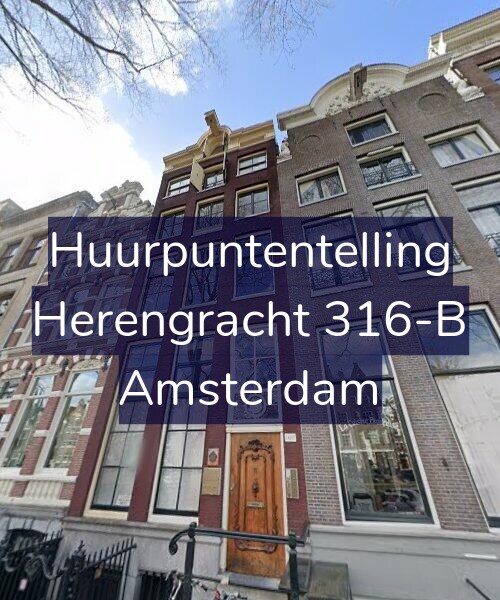 Foto gevel Huurpuntentelling voor Herengracht 316-B, Amsterdam