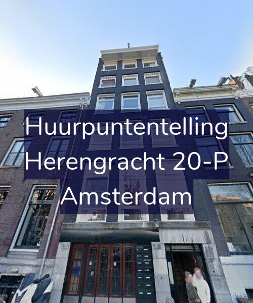Foto gevel Huurpuntentelling voor Herengracht 20-P, Amsterdam
