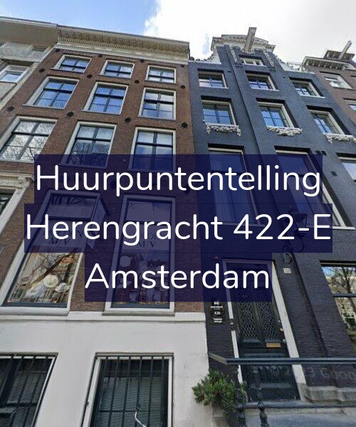 Foto gevel Huurpuntentelling voor Herengracht 422-E, Amsterdam