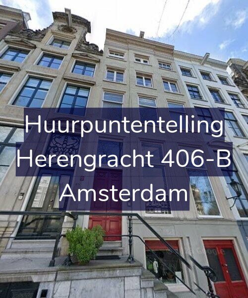 Foto gevel Huurpuntentelling voor Herengracht 406-B, Amsterdam