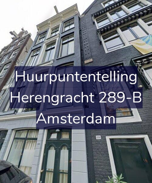 Foto gevel Huurpuntentelling voor Herengracht 289-B, Amsterdam