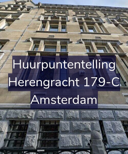 Foto gevel Huurpuntentelling voor Herengracht 179-C, Amsterdam