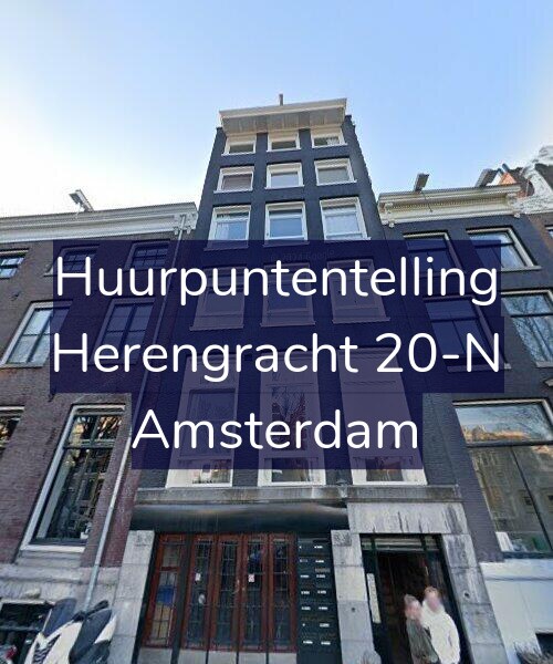 Foto gevel Huurpuntentelling voor Herengracht 20-N, Amsterdam