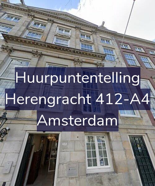 Foto gevel Huurpuntentelling voor Herengracht 412-A4, Amsterdam