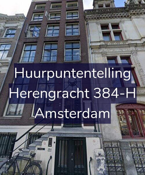 Foto gevel Huurpuntentelling voor Herengracht 384-H, Amsterdam