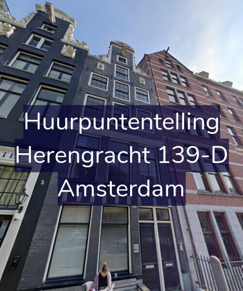 Foto gevel Huurpuntentelling voor Herengracht 139-D, Amsterdam