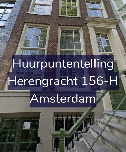 Foto gevel Huurpuntentelling voor Herengracht 156-H, Amsterdam
