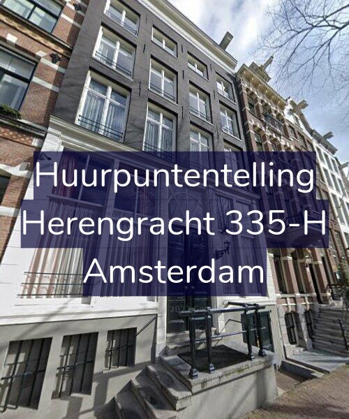 Foto gevel Huurpuntentelling voor Herengracht 335-H, Amsterdam
