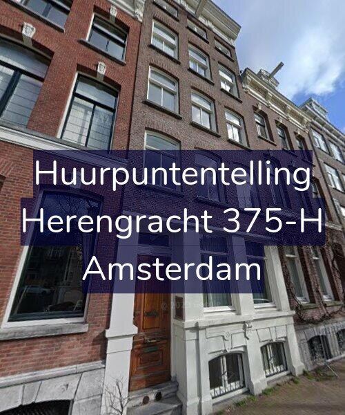 Foto gevel Huurpuntentelling voor Herengracht 375-H, Amsterdam
