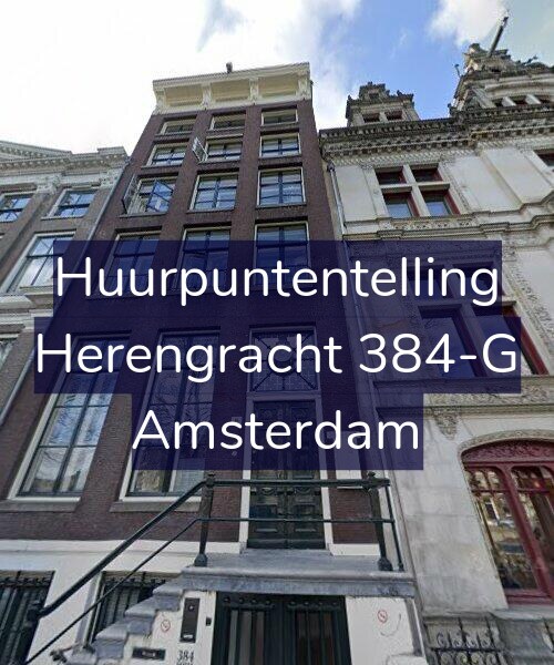 Foto gevel Huurpuntentelling voor Herengracht 384-G, Amsterdam