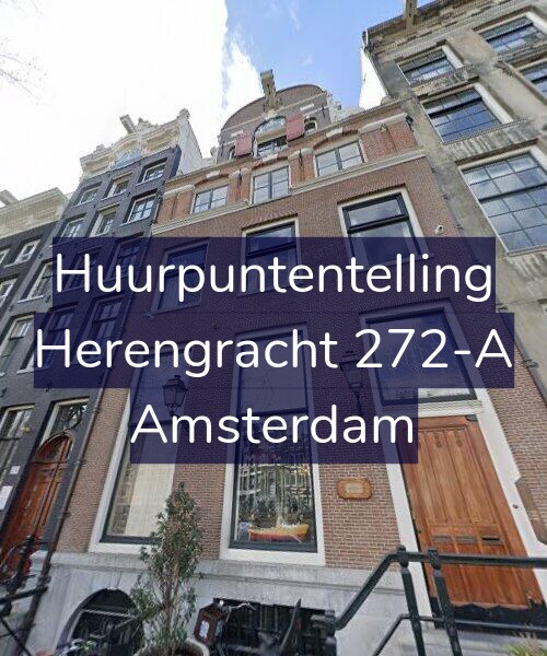 Foto gevel Huurpuntentelling voor Herengracht 272-A, Amsterdam