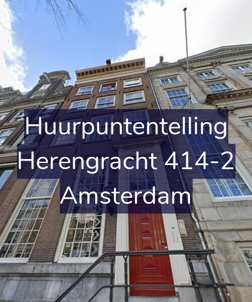 Foto gevel Huurpuntentelling voor Herengracht 414-2, Amsterdam