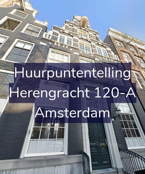 Foto gevel Huurpuntentelling voor Herengracht 120-A, Amsterdam